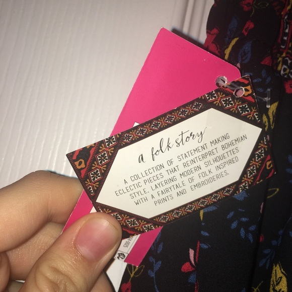 NWT Xhilaration Pattern Boho Maxi Skirt - Picture 7 of 7